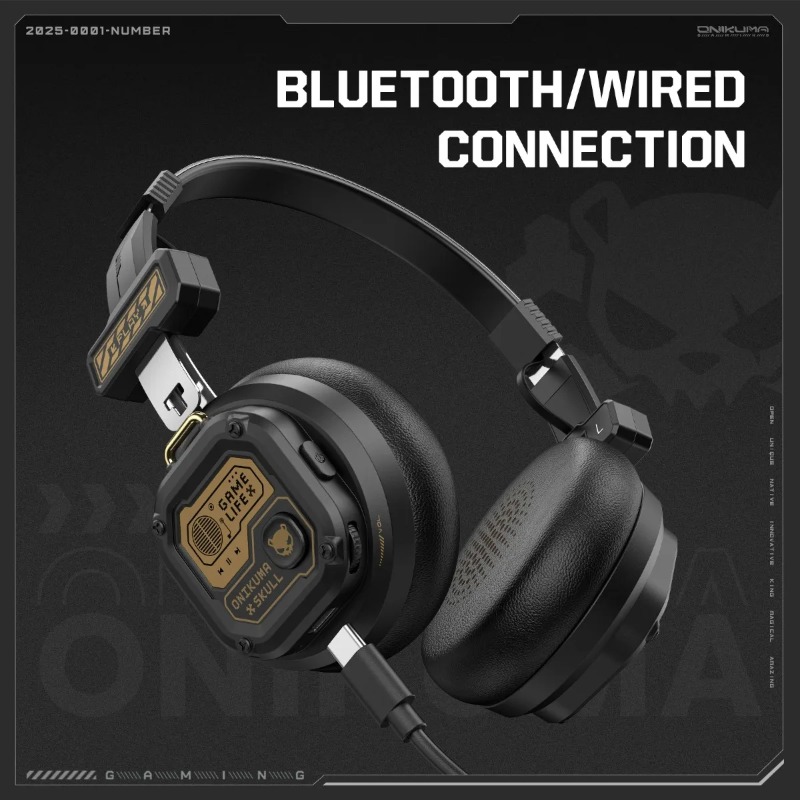 Onikuma Bluetooth Headphones O - Usb C Earphone avaliação e preço