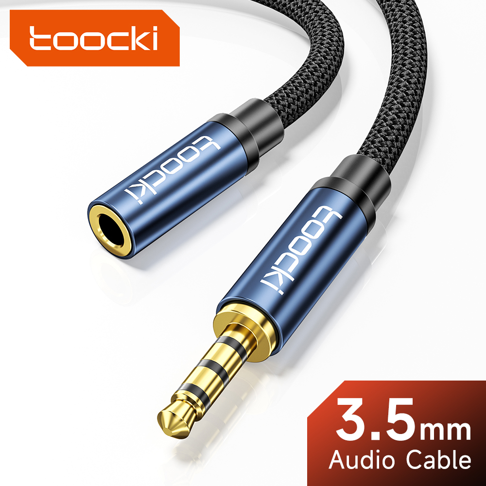 Toocki 3.5mm Jack Aux Cable Su - Cable Extension 3.5 avaliação e preço