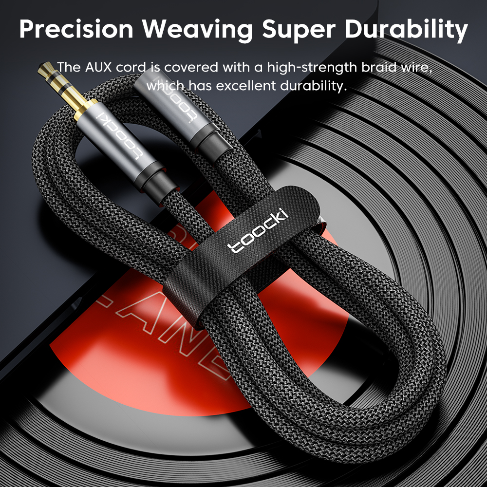 Toocki 3.5mm Jack Aux Cable Su - Cable Extension 3.5 avaliação e preço