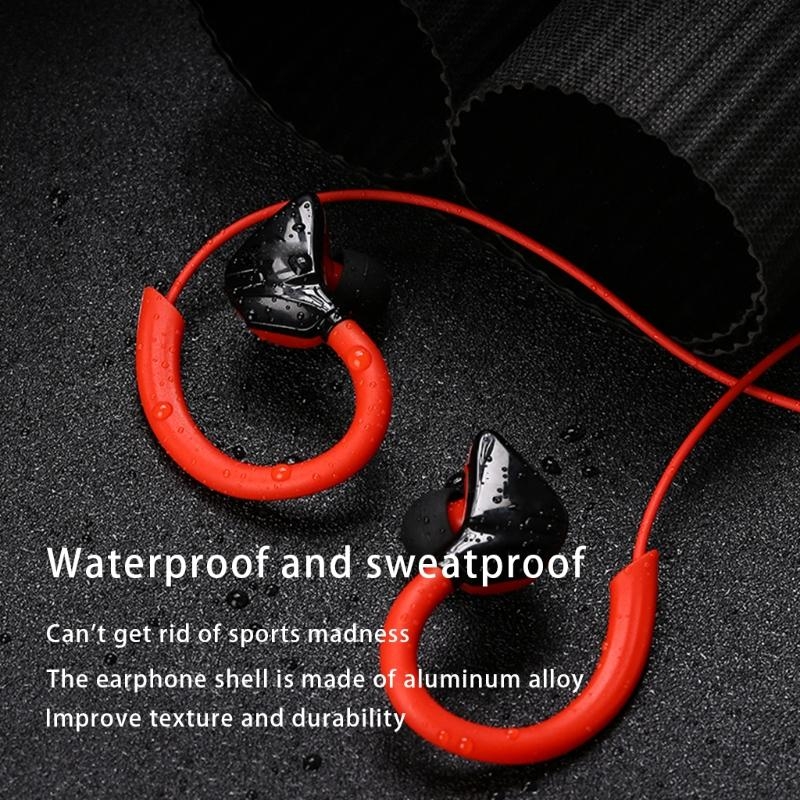 Sports Earbuds Wired with Micr - Sports Earphone Hook avaliação e preço