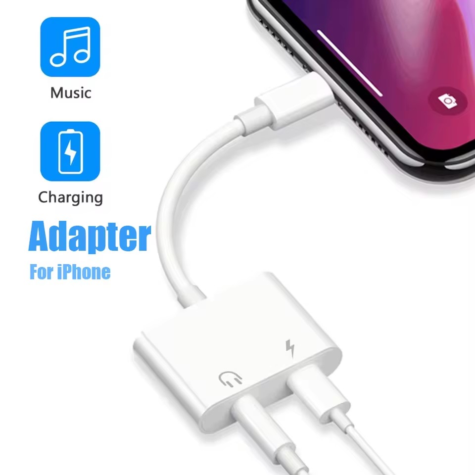2 in 1 iOS to 3.5mm Jack Audio - Earphone Splitter Jack avaliação e preço