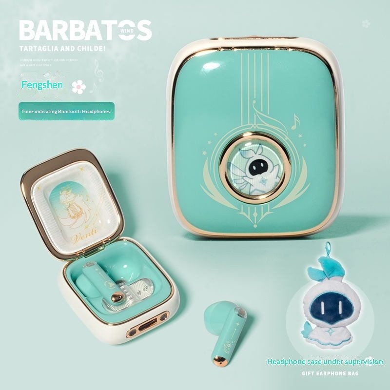 New Genshin Impact Venti Earph - Wireless Earbuds Tws avaliação e preço