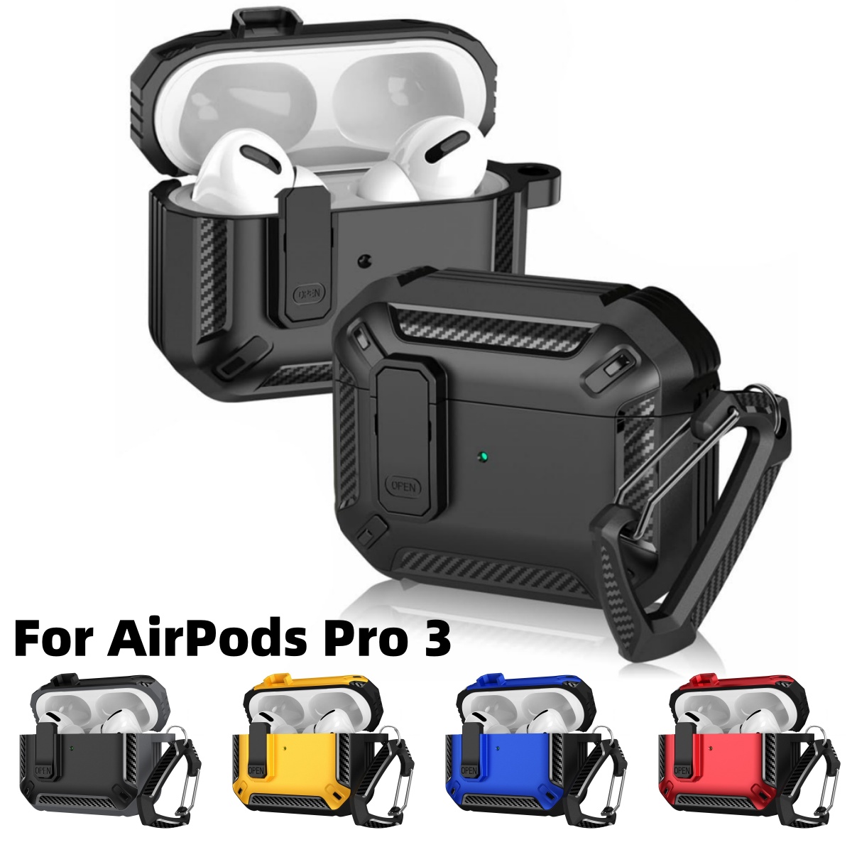 for AirPods Pro 3 Case Cover M - Headphone Case Hard avaliação e preço