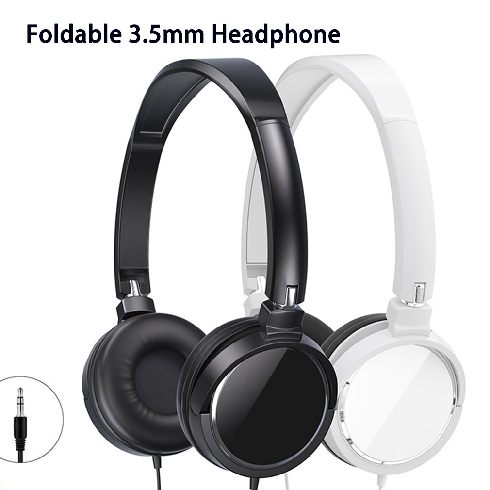 Foldable Noise Canceling Sport - Audiophile Headphone Wired avaliação e preço