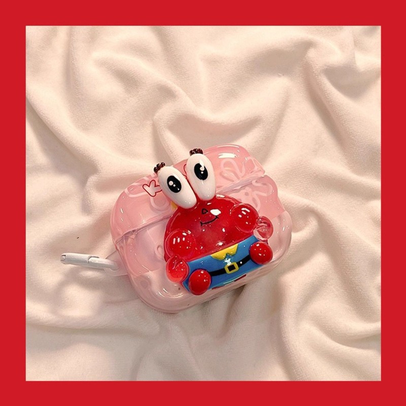 Cute SpongeBob 3D Protective C - Earbuds Charging Case avaliação e preço