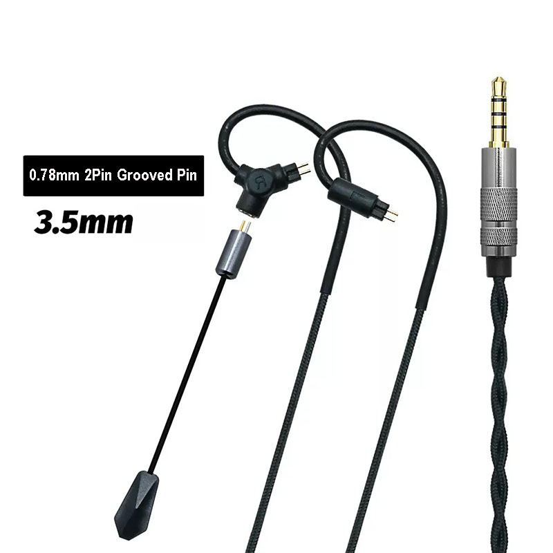 0.78 QDC MMCX Gaming Earphone  - Usb C Earphone avaliação e preço