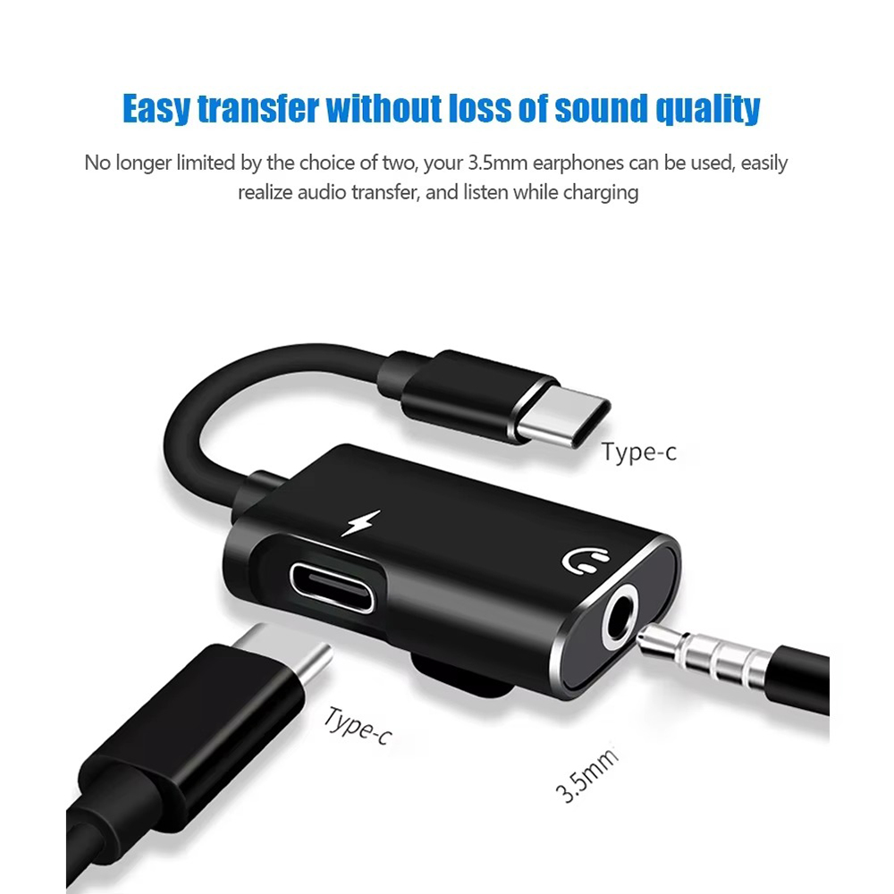 2 in 1 Headphone Audio Cable A - Earphone Splitter Jack avaliação e preço